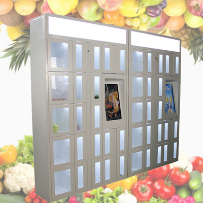 Intelligenter Nahrungsmittelfrucht-Verkauf-Schließfach-Maschinen-Selbstservice für Schule