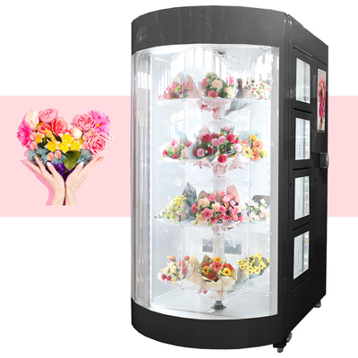 Qualität  24 Hours Outdoor Fresh Cut Flower Vending Machine For Floral Shop Bouquets Fabrik