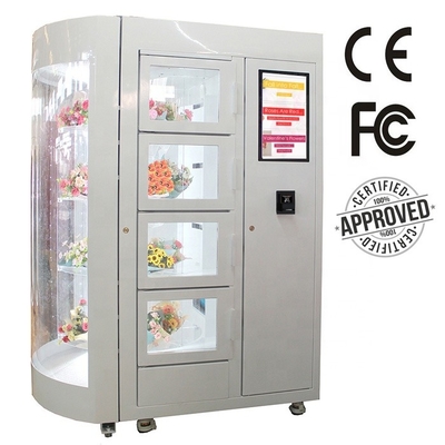 24 Stunden Zahlung Mini Mart Flower Vending Lockers Machines Smart Card walzten Stahl kalt