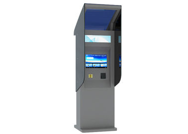 Hohe Helligkeits-Touch Screen wasserdichter Kiosk mit Banknote/dem Kartenleser 24 Stunden im Freien