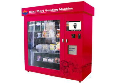 Automatischer Minihandelszentrum-Automat, 19 Zoll-Touch Screen justierbarer Minihandelszentrum-Münzen-Automat