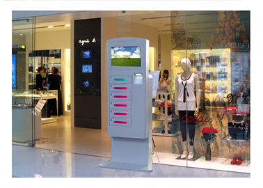 OEM-Handy-Ladestationen Videowerbung Automatischer Smart-Kiosk Interaktive Informationen