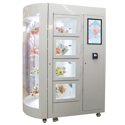 Luxusblumen-Blumenstrauß-Automat mit großer Touch Screen 220V hoher Kapazität