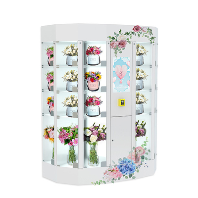 On-line-Einkaufsblumen-Blumenstrauß, der Schließfach-Aufnahmen-Fernsteuerungsmaschine verkauft