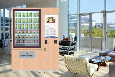 Kundenspezifische Obstsalat-Automaten/gefrorener Automaten-Touch Screen