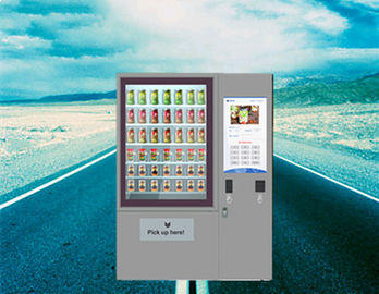 Münze Bill betrieb gekühlten Milch-Bier-Keks-Buch-Zeitschriften-Automaten des alkoholfreien Getränkes mit Touch Screen