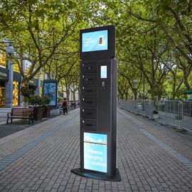 Stehendes Art-Telefon-Aufladungsschließfach-Kiosk mit schneller Gebührentechnologie
