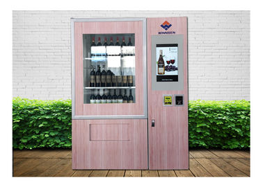 Automatischer intelligenter Multimedia-Wein-Automat mit Aufzugs-System, Saft-Bier-Verkauf-Kiosk