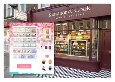 Automat des Ei-kleinen Kuchens mit Aufzugs-System für Brot-Geschäfts-Einkaufszentren
