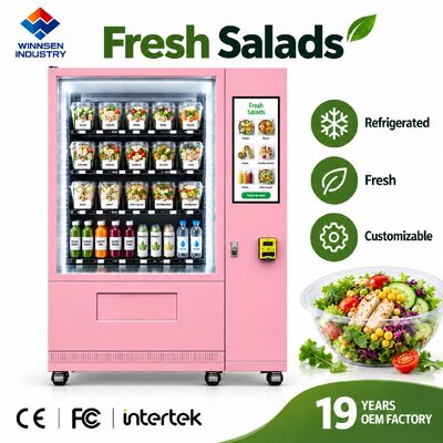 Qualität Winnsen Smart Salad Vending Machine for Supermarket Food Court Fresh Quick Meal Fabrik