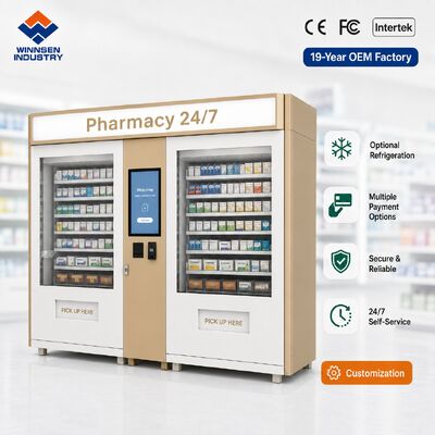 Qualität Winnsen Clinic Pharmacy Vending Machine Prescription Pickup Locker for Medical Center Fabrik