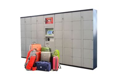 Flughafen automatisierte Gepäckmietlagerschränke Strand der hohen Qualität mit Telefon-entfernt aufladen und Tür offen
