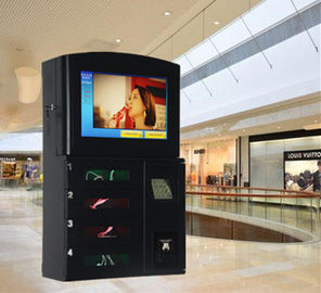 Noten-Handy-Ladestationen mit LCD-Werbungs-Spieler für Restaurant