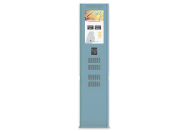 22 Zoll LCD-Boden-Stellung geteilter Energie-Bank-Mietstations-Kiosk langlebig