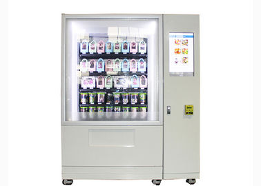 QR Code-frische Frucht-Nahrungsmittelsalat-Automaten-Kühlschrank mit Touch Screen