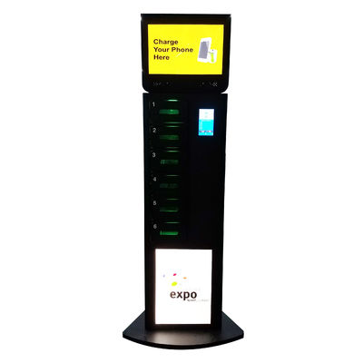 Winnsen-HandyLadestation 19 Zoll Großleinwand-digitale Beschilderung auf Topa mit Zahlungs-Gerät