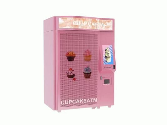 Kleiner automatisierter Imbiss-Automat des kleinen Kuchens mit Aufzugs-Aufzug-Touch Screen