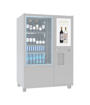 Alters-Überprüfungs-Wein-Flaschen-Automaten-Fernsteuerungsplattform-Innenkombiniertes