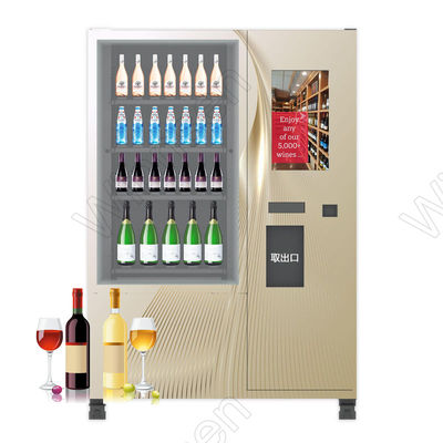 Kühlschrank-Champagne Vending Machine Smart Combo-Alters-Überprüfung