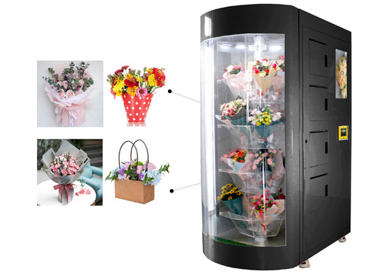 Automatisierter frische Blumen-Blumenstrauß-Automat mit Befeuchter