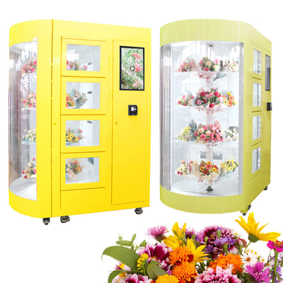 24 Stunden Hilfsblumenautomaten-Blumenspeicher-Geschäfts-Ausrüstung Soem-ODM mit Befeuchter